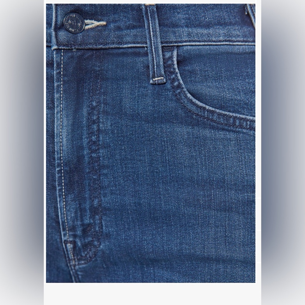 MOTHER Blue Flare & Wide Leg Jeans - Picture 4 of 9